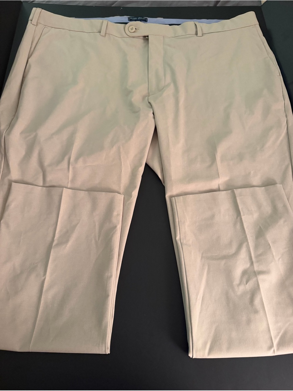 Peter Millar Mens Crown Crafted Khaki Golf Pants 42X34